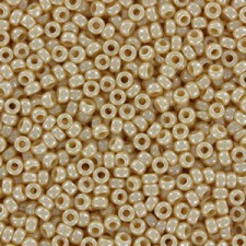 Miyuki rocailles Perlen 11/0 - Opaque pear luster 11-442
